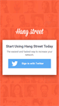 Mobile Screenshot of hangstreet.com